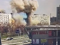 Российская ракета попала в жилой дом в Запорожье, значительные разрушения