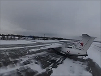 Опубликована видеозапись подрыва российского самолета-разведчика под Минском с помощью дрона-камикадзе