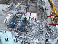Уточненные данные: жертвами попадания российской ракеты в жилой дом в Запорожье стали не менее 13 человек