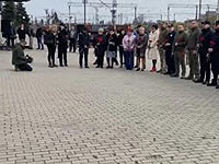 В Краматорске почтили память жертв российского обстрела, совершенного год назад