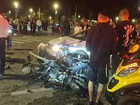 
В Бат-Яме в результате ДТП погиб мотоциклист