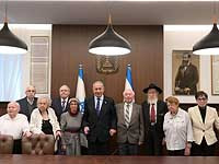 Нетаниягу встретился с участниками церемонии, посвященной Дню Катастрофы и героизма