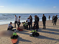 На тель-авивском пляже из воды вытащили мужчину, он в критическом состоянии
