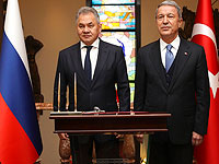 Министр обороны России Сергей Шойгу и министр обороны Турции Хилуси Акар