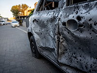 В Сдероте прошла акция протеста против "слишком мягкого ответа" на ракетные обстрелы