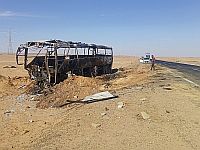 В Египте столкнулись автобус и грузовик, погибли не менее 14 человек