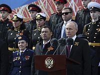 Путин, развязавший войну против Украины, на параде Победы в Москве заявил: "Против нашей Родины вновь развязана настоящая война"