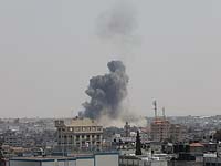 После обстрела центра Израиля ЦАХАЛ вновь атакует цели в секторе Газы