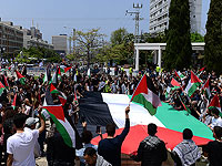 "День Накбы": арабы и "Им Тирцу" протестуют в Тель-Авиве, есть задержанные