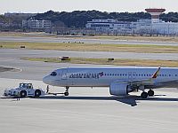 В самолете корейской авиакомпании перед посадкой открылась дверь, 12 пассажирам потребовалась помощь медиков