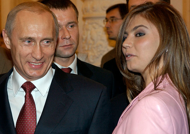 С Владимиром Путиным, 2004 год