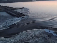 Глава оккупационной администрации: Каховская ГЭС частично разрушена