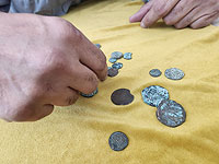 У "черного археолога" из Иерусалима изъяты десятки древних монет, в их числе особенно редкая монета Матитьягу Антигона