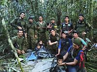 40 дней в джунглях Колумбии: найдены живыми четверо детей с разбившегося самолета