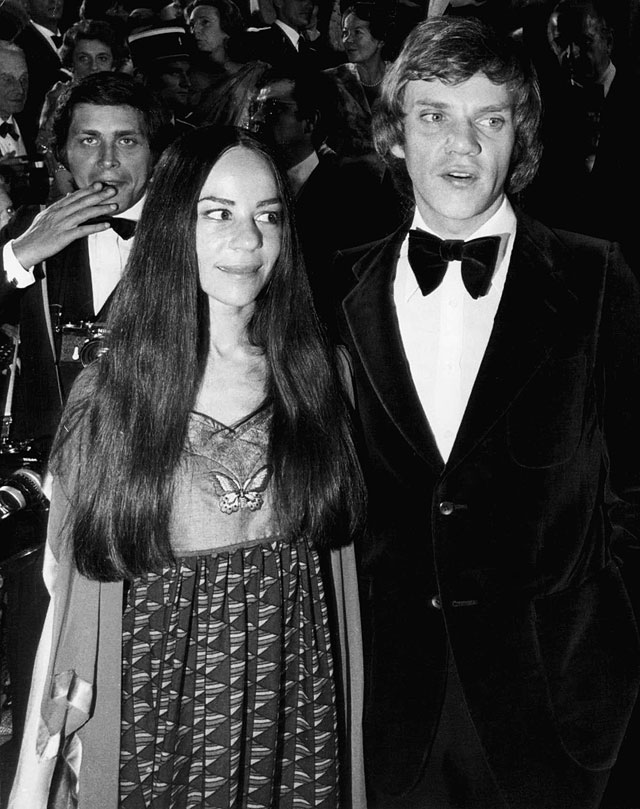 С женой Марго Беннетт, 1973 год