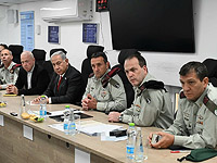 Оперативное совещание, посвященное ракетным обстрелам из Газы