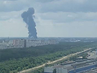 МЧС РФ: пожар на нефтебазе в Воронеже потушен, нанесен значительный ущерб