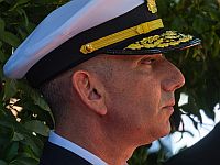 Пресс-секретарь Армии обороны Израиля контр-адмирал Даниэль Хагари