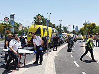 Подозрение на автомобильный теракт в Тель-Авиве, есть раненые