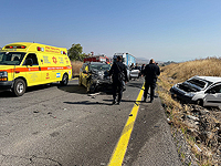 Двое пострадавших в результате столкновения двух автомобилей возле Кацрина