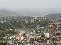 Город Гондэр в Эфиопии