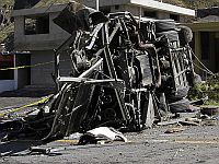 В Колумбии разбился автобус, не менее десяти погибших