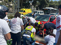 В Иерусалиме автомобиль сбил пешехода, он в тяжелом состоянии