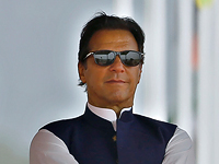 Бывший премьер-министр Пакистана, лидер оппозиционной партии "Техрик-и-Инсаф" Имран Хан