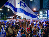 31-я суббота протестов. На акцию в Тель-Авиве вышли более 100 тысяч человек