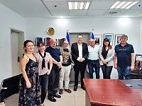 Министр культуры впервые встретился с делегацией Союза русскоязычных писателей Израиля
