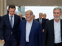 Башар Асад с руководством ХАМАСа, 19 октября 2022 года