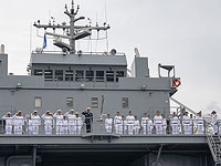 ВМС ЦАХАЛа передан новый десантный корабль "Нахшон"