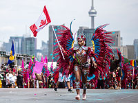 Карибский карнавал на улицах Торонто. Фоторепортаж