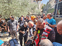 Скончался пожарный, участвовавший в спасении палестинского рабочего в Дир аль-Асаде