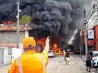 Взрыв на заводе по производству пластмасс в Доминикане, есть жертвы
