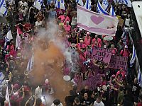 33-я суббота протестов. На акцию в Тель-Авиве вышли менее 90 тысяч человек