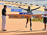 Чемпионкой в марафоне стала эфиопка Амане Берисо