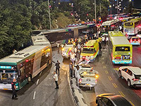 В Иерусалиме произошло столкновение двух рейсовых автобусов