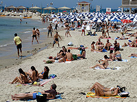 Снят запрет на купание на пляже Хилтон в Тель-Авиве