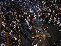 В центре Тель-Авива происходят столкновения между демонстрантами и полицией