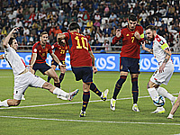 Отборочные матчи Евро 2024. Испанцы забили 7 голов в Грузии. Сюрприз от Люксембурга