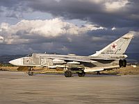 В Волгоградской области разбился военный самолет Су-24