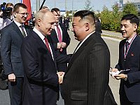 Путин и Ким встретились на космодроме "Восточный"