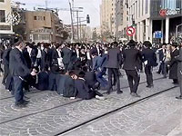 Протест против ареста студента йешивы в Иерусалиме, задержаны нарушители порядка