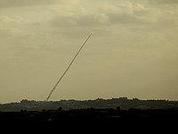
Боевики ХАМАСа выпустили несколько ракет из Газы в сторону Средиземного моря