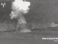 Беспилотник ЦАХАЛа уничтожил два наблюдательных пункта боевиков ХАМАСа в Газе. Видео