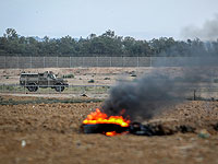 СМИ: боевики устроили поджог около границы Газы на территории, контролируемой ЦАХАЛом