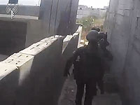Армия опубликовала видео, снятое камерой на каске бойца во время операции в Дженине