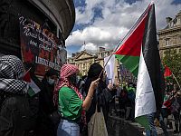В Париже задержаны десять участников акции в поддержку ХАМАСа