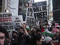 В Нью-Йорке до 10 тысяч человек приняли участие в антиизраильской демонстрации